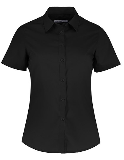 Kustom Kit - Women´s Tailored Fit Poplin Shirt Short Sleeve