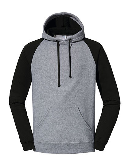 JERZEES - Nublend® Colour-Block Raglan Hooded Sweatshirt