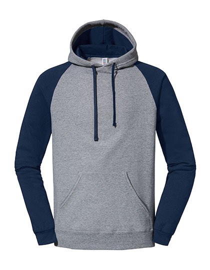 JERZEES - Nublend® Colour-Block Raglan Hooded Sweatshirt